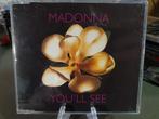 Maxi cd single Madonna you LL see, Pop, Zo goed als nieuw, Ophalen