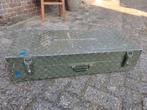 Flightcase van aluminium traanplaat 87 X 39 X 20 cm, Ophalen of Verzenden, Zo goed als nieuw, Overige instrumenten, Flightcase
