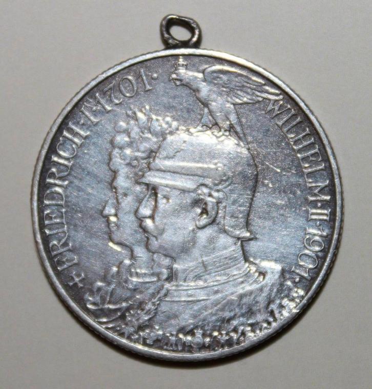 Pruisen 2 Mark 1901 (200 jaar Koninkrijk Pruisen), Postzegels en Munten, Munten | Europa | Niet-Euromunten, Losse munt, Duitsland