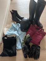 Paardrijkleding en toebehoren set, Dieren en Toebehoren, Paardrijkleding, Ophalen, Gebruikt, Overige typen, Overige soorten