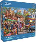 Gibsons - York Market - 1000 stukjes, Ophalen of Verzenden, 500 t/m 1500 stukjes, Nieuw, Legpuzzel