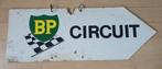 BP Circuit wegwijzerbord jaren 60/70, Ophalen of Verzenden, Gebruikt, Reclamebord