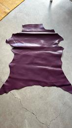 Paars dun geitenleer 87 x 60, Hobby en Vrije tijd, Ophalen of Verzenden, Zo goed als nieuw, 30 tot 120 cm, 30 tot 200 cm