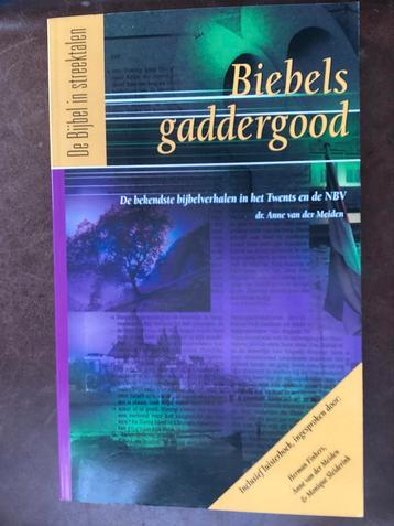 Biebels gaddergood - Twentse bijbelverhalen met cd beschikbaar voor biedingen