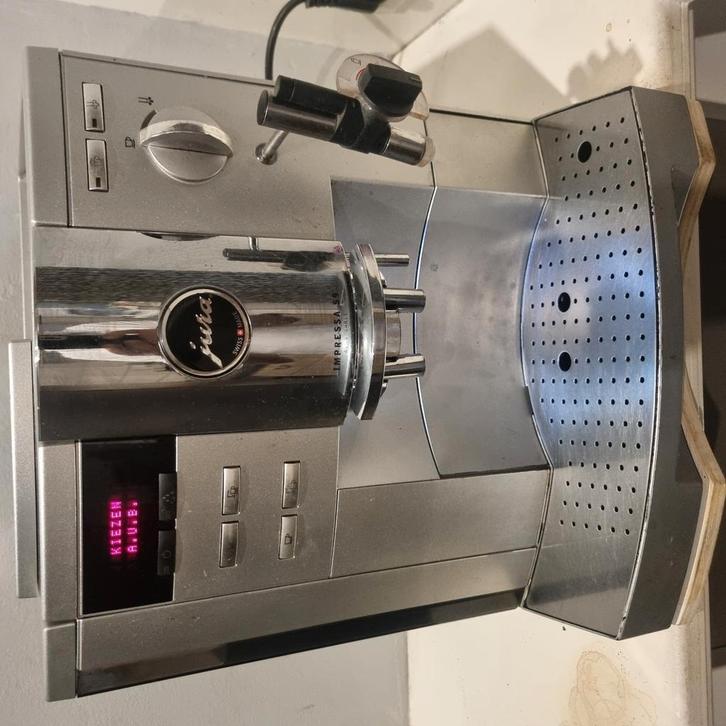 Jura impressa S9 advance, Witgoed en Apparatuur, Koffiezetapparaten, Gebruikt, Gemalen koffie, Koffiebonen, Espresso apparaat