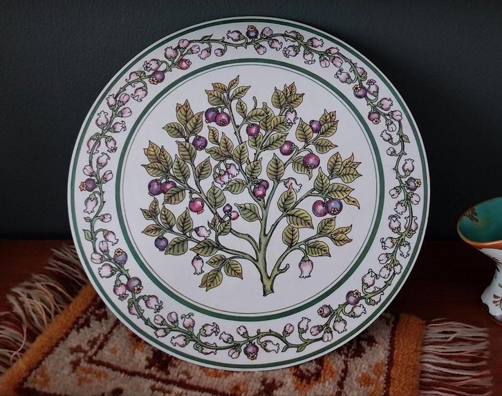 Mooie, retro onderzetter/ placemat, Verzamelen, Retro, Huis en Inrichting, Ophalen of Verzenden