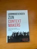 Business studies - Leidinggevenden zijn Contextmakers, Boeken, Ophalen of Verzenden, Zo goed als nieuw, Management