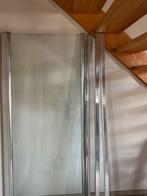 Douche deur en vaste wand, Huis en Inrichting, Overige typen, Zo goed als nieuw, Minder dan 100 cm, 50 tot 100 cm