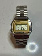 Vintage Casio 158WE horloge + Speidel Twist-O-Flex polsband, Ophalen of Verzenden, Gebruikt, IOS, Casio