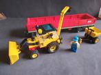 Lego 4543 railroad tractor flatbed 9volt  transportwagon, Kinderen en Baby's, Speelgoed | Duplo en Lego, Ophalen of Verzenden