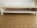 Witte TV Meubel/ Salontafel, Huis en Inrichting, Kasten | Televisiemeubels, Ophalen, Kunststof, Gebruikt, 100 tot 150 cm