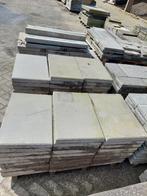 D11. Gebruikte betontegels 60x40x5 grijs (92 st.), Tuin en Terras, Tegels en Klinkers, Beton, Gebruikt, Ophalen, Terrastegels