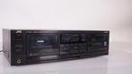JVC TD-W444 Stereo Double Cassette Deck met Dolby B/C NR, Ophalen of Verzenden, Dubbel, JVC, Auto-reverse