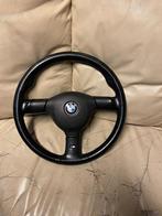Bmw E30 mtech 2 stuur zwart lederen sportstuur e34 E32 mtech, Ophalen, Gebruikt, BMW