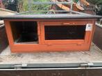 Konijnenhok hout, Dieren en Toebehoren, Minder dan 60 cm, Gebruikt, Ophalen of Verzenden, Konijn