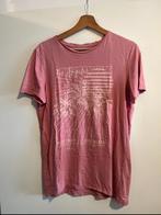 Heren shirt met print, Gedragen, Maat 48/50 (M), Roze, Ophalen