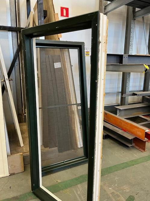 2 Kunststof kozijnen 171x80cm inclusief glas, Doe-het-zelf en Verbouw, Glas en Ramen, Gebruikt, 160 cm of meer, 80 tot 120 cm