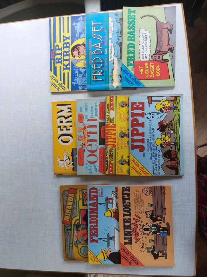 Semic Strip Serie - 10 Verschillende Strips Vintage, Boeken, Stripboeken, Gelezen, Meerdere stripboeken, Ophalen of Verzenden