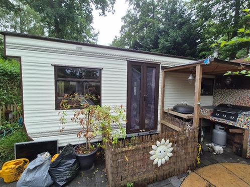 Stacaravan in Harskamp, Caravans en Kamperen, Stacaravans, meer dan 6, Ophalen