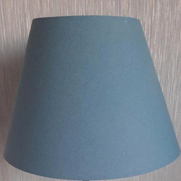 Twee gelijke lampenkappen Grijjs/Blauw beschikbaar voor biedingen