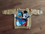 Disney set: gele trui en broek met Donald en Mickey, Kinderen en Baby's, Babykleding | Maat 86, Ophalen of Verzenden, Nieuw, Jongetje