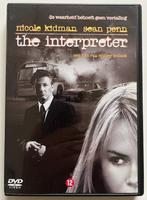 DVD The interpreter (Sean Penn Nicole Kidman Sydney Pollack), Vanaf 12 jaar, Ophalen of Verzenden, Zo goed als nieuw, Actiethriller