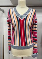 Oilily trui maat M 38 knitted strepen multikleur wol katoen, Ophalen of Verzenden, Zo goed als nieuw