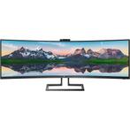 Philips 499P9H 49" SuperWide Curved Monitor, Gaming, 3 tot 5 ms, Ultrawide, VA