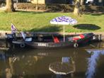 Hannes stalen sloep schouw vlet Suzuki 15pk 4-takt, Watersport en Boten, Ophalen, 10 tot 30 pk, Gebruikt, Staal