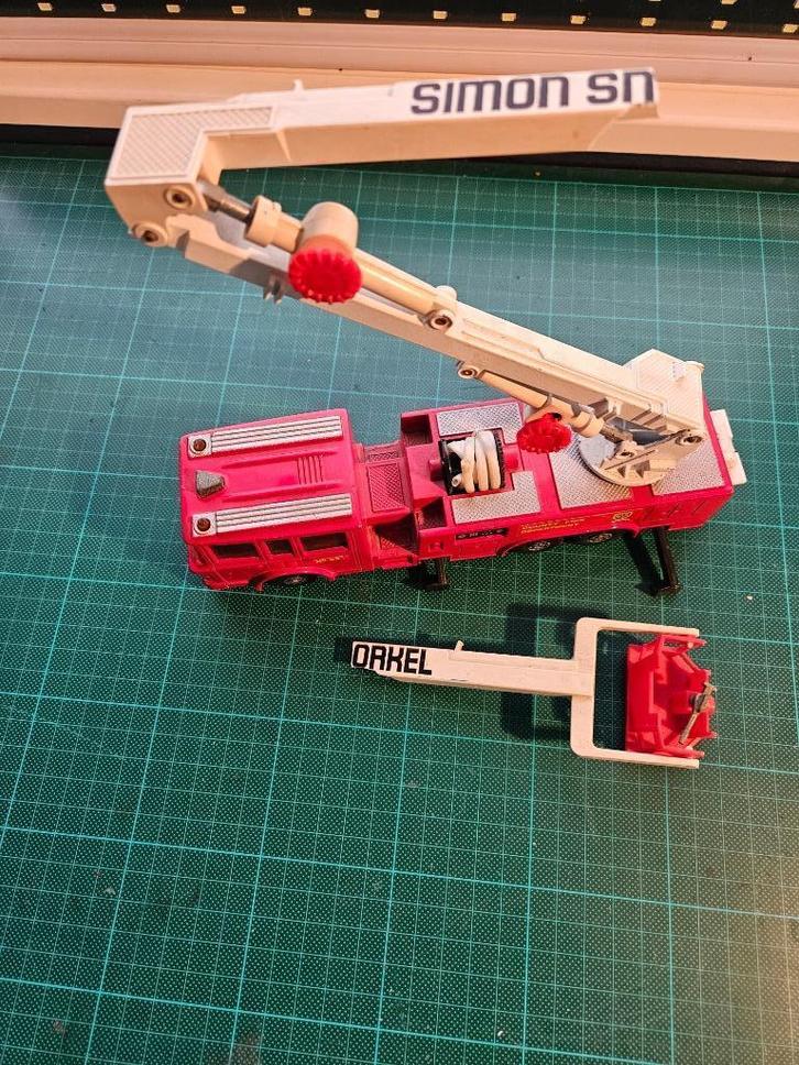 Kapotte Matchbox Super Kings K-39 : Snorkel Fire Engine, Hobby en Vrije tijd, Modelauto's | 1:43, Gebruikt, Overige typen, Matchbox