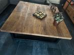 Mango houten salon tafel, Huis en Inrichting, Tafels | Salontafels, Ophalen, 100 tot 150 cm, 50 tot 75 cm, Vierkant