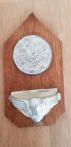 Vintage wijwater bakje   , Ophalen of Verzenden, Gebruikt, Overige typen, Christendom | Katholiek