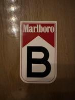 Vintage Sticker marlboro België, Ophalen of Verzenden, Zo goed als nieuw, Overige typen
