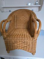 Riva Honing rotan rietenstoel voor kinderen., Huis en Inrichting, Stoelen, Ophalen, Gebruikt, Bruin, Riet of Rotan