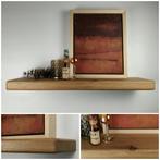 Zwevende eiken houten wandplank incl. montage pennen | 62cm, Houtatelier M.Y., Info@myhoutatelier.nl, Nieuw, Ophalen of Verzenden
