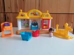 Little People winkeltje (fisher price), Kinderen en Baby's, Speelgoed | Fisher-Price, Ophalen, Zo goed als nieuw, Speelset