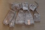 Handgebreide wollen set kleding nieuw, Ophalen of Verzenden, Nieuw, Overige maten, Handschoenen
