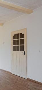 Stevige (hard-)houten binnendeur, Doe-het-zelf en Verbouw, Deuren en Horren, Ophalen, Gebruikt, 80 tot 100 cm, Glas