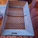 Mooie brocant aardappelzeef zeef sleetse mand gaas hout, Ophalen, Rechthoekig, Hout