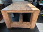 Grote steigerhouten eettafel L:2.40m  B:1.10m  H: 0.78, Huis en Inrichting, Tafels | Eettafels, 100 tot 150 cm, 200 cm of meer