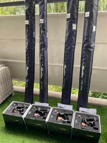 4 Preston Distance Masters en 4 Preston Centris 520NT molens beschikbaar voor biedingen