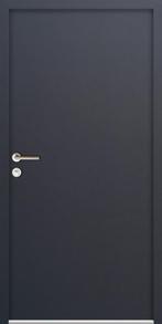 Stalen Buitendeur Volpaneel B100 H200cm Antraciet, Niet ingevuld, Nieuw, Ophalen of Verzenden, Buitendeur