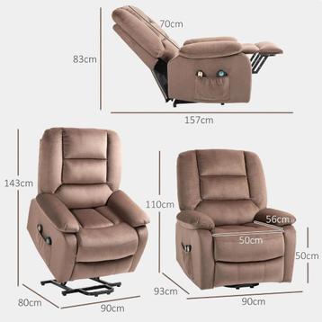 Relax (STA-OP) fauteuil met massage en warmte functie beschikbaar voor biedingen