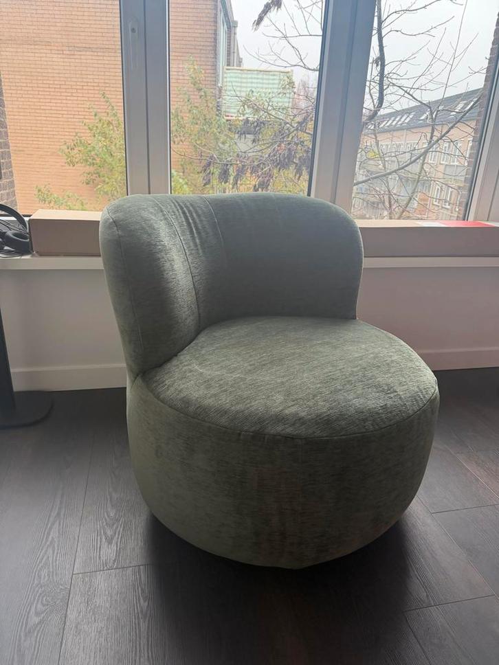 Decor Amsterdam fauteuil (draaibaar), Huis en Inrichting, Fauteuils, Zo goed als nieuw, Stof, 50 tot 75 cm, Minder dan 75 cm, Ophalen
