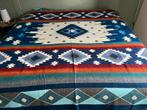 Wol Alpaca deken kleed sprei plaid boho Ibiza retro style, Nieuw, Ophalen of Verzenden