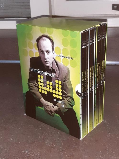 Wim Sonneveld in beeld nieuwstaat 10 dvd box, Cd's en Dvd's, Dvd's | Cabaret en Sketches, Zo goed als nieuw, Stand-up of Theatershow
