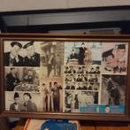 Laurel & Hardy Collage Ingelijst oude ansichtkaarten, Antiek en Kunst, Ophalen of Verzenden