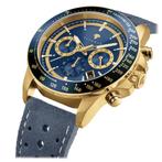 Titanio Tiberius 24G.LBL.05 horloge t.w.v € 499 nieuw!, Blauw, Nieuw, Ophalen of Verzenden, Waterdicht