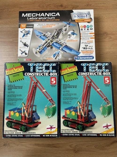 Bart Smit Tecc Constructie-Box 2x + Mechanica Laboratorium, Antiek en Kunst, Antiek | Speelgoed, Ophalen of Verzenden