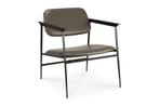 Ethnicraft lounge in olive green leather, Huis en Inrichting, Ethnicraft, Leer, Zo goed als nieuw, Modern